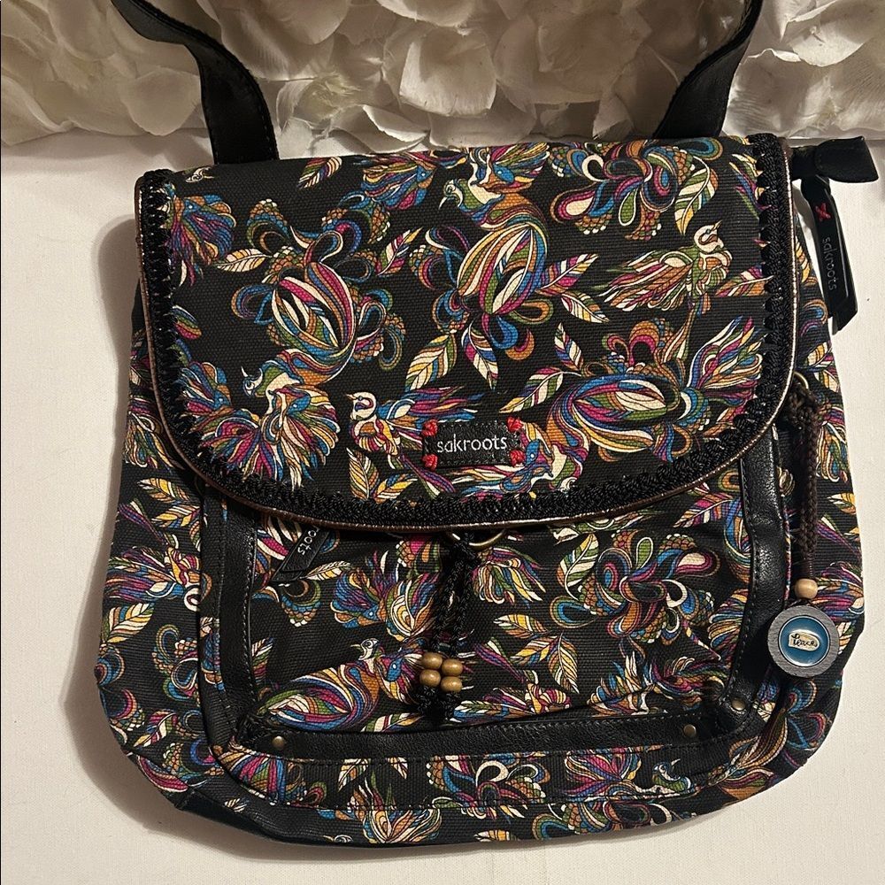 Sakroots Colorful Floral Backpack